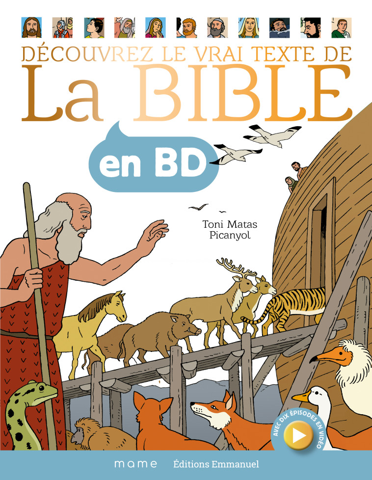 LA BIBLE EN BD - GF RELIE - PICANYOL - MAME