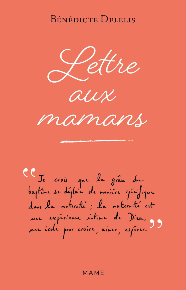 LETTRE AUX MAMANS - XXX - MAME