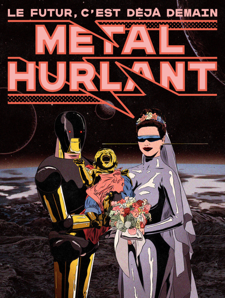 METAL HURLANT N 1 LE FUTUR C'EST DEJA DEMAIN - BIENVENU/LUMERET - HUMANOIDES ASS.