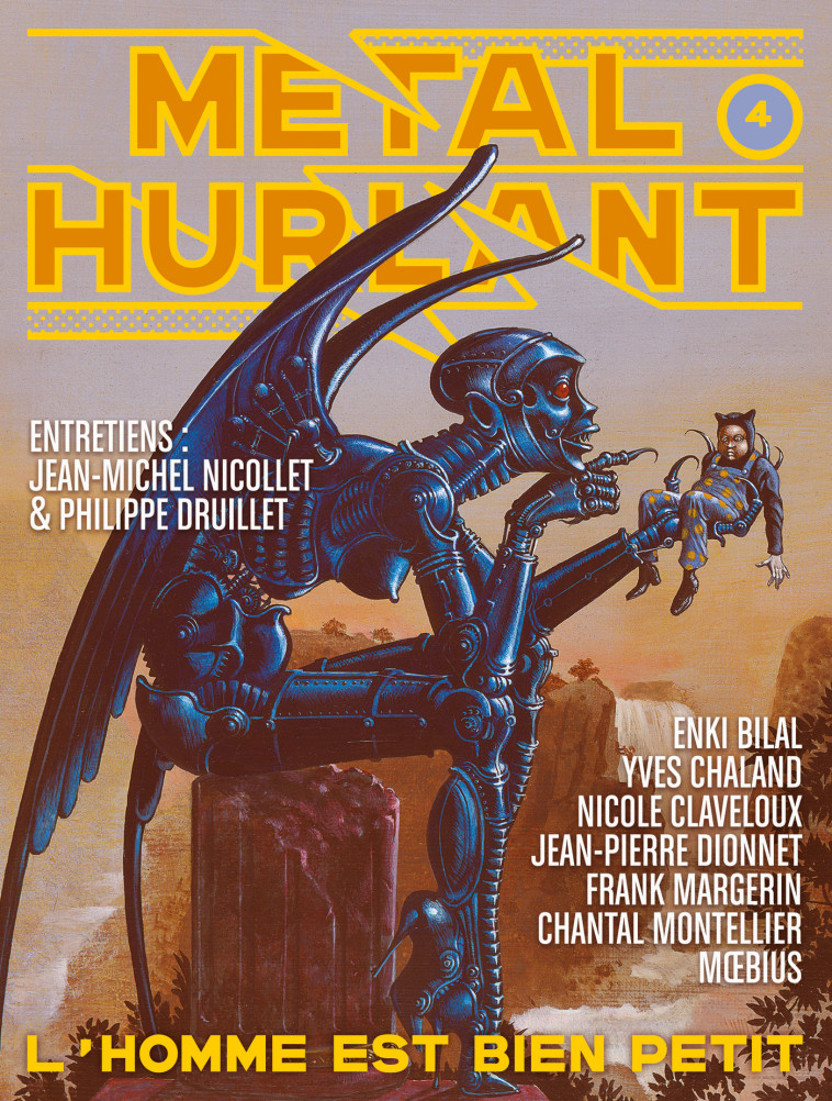 METAL HURLANT N 4 AU-DELA DES ETOILES - BILAL/GAUCKLER/HE - HUMANOIDES ASS.