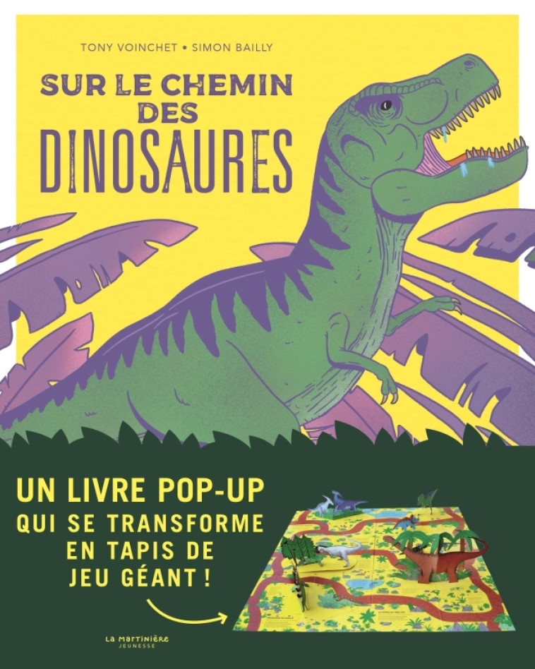 SUR LE CHEMIN DES DINOSAURES.POP-UP - VOINCHET/BAILLY - MARTINIERE J