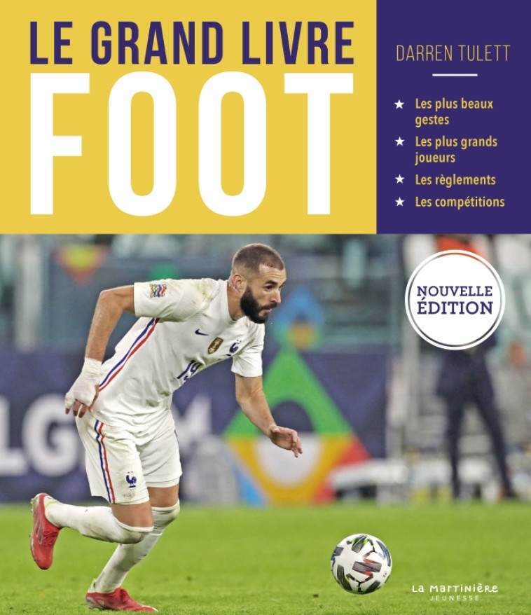 LE GRAND LIVRE FOOT - TULETT DARREN - MARTINIERE J