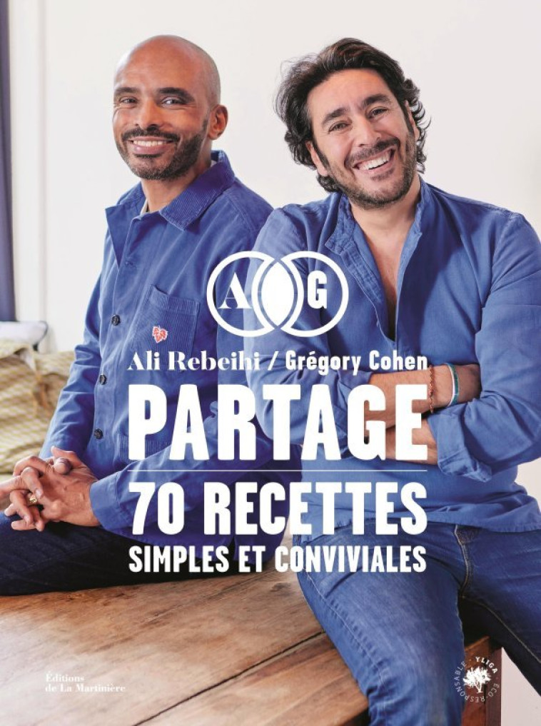 PARTAGE. EN CUISINE AVEC GREG ET ALI - REBEIHI/COHEN/CZERW - MARTINIERE BL