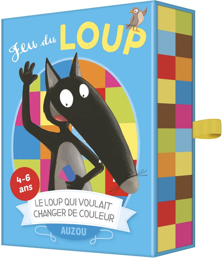 LE JEU DE CARTES DU LOUP QUI VOULAIT CHANGE R DE COULEUR - FRAGA/LALLEMAND - AUZOU