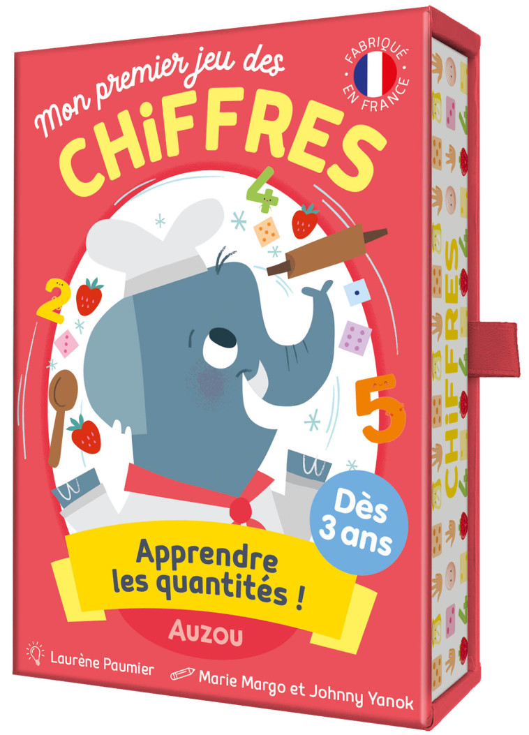 MON PREMIER JEU DES CHIFFRES - APPRENDRE LE S QUANTITES ! - PAUMIER/FARGEOT - AUZOU