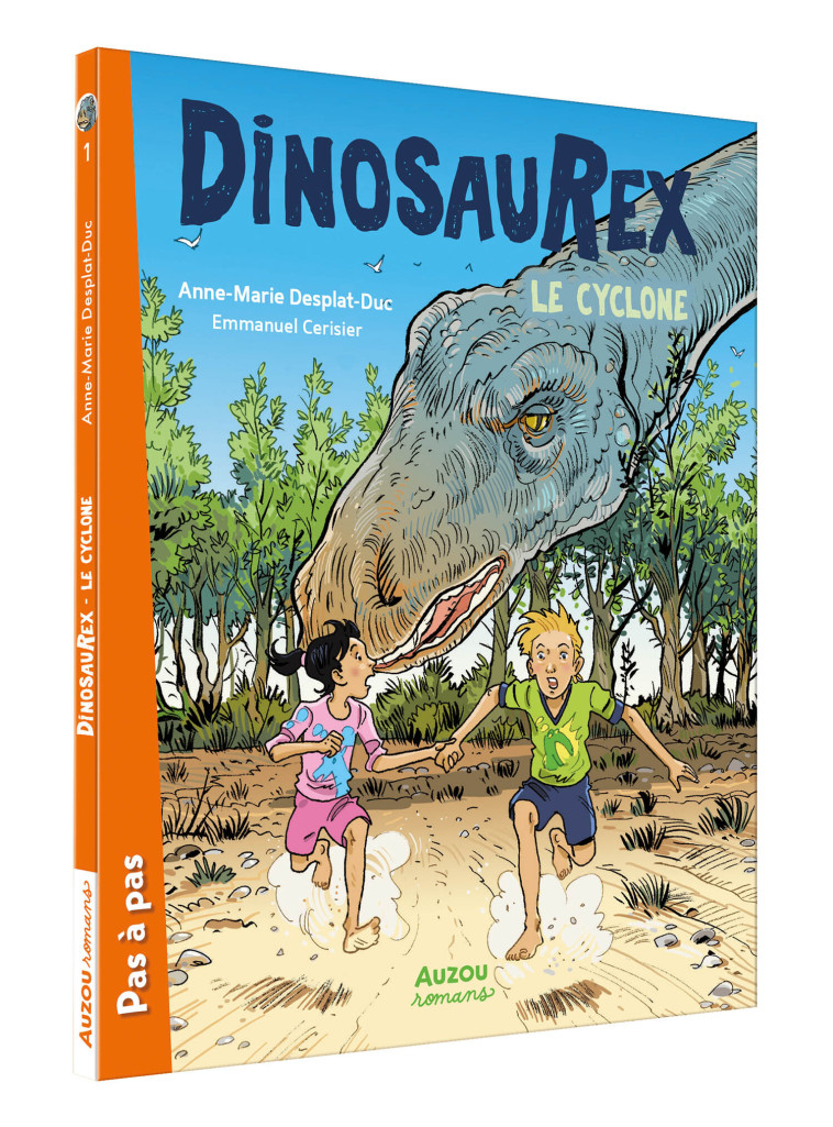 DINOSAUREX T1  LE CYCLONE - DESPLAT-DUC/CERISIER - AUZOU