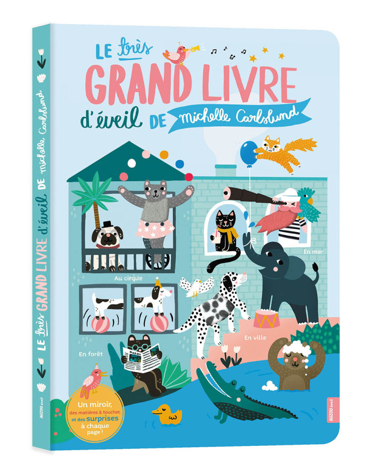 LE TRES GRAND LIVRE D'EVEIL DE MICHELLE CAR LSLUND - CARLSLUND MICHELLE - AUZOU