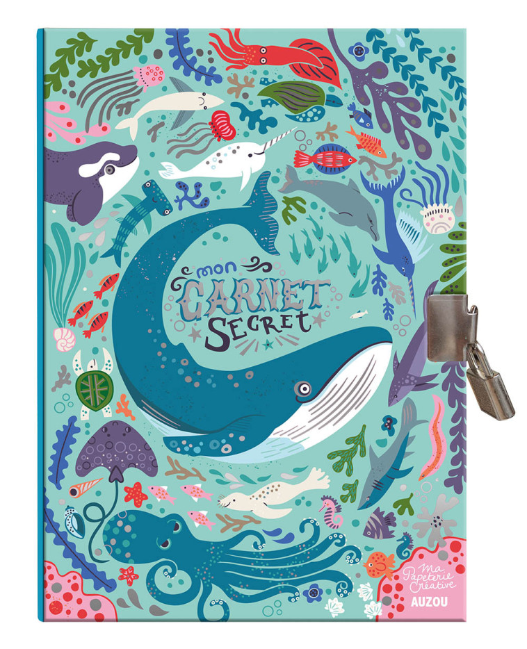 MON CARNET SECRET - OCEAN - MC GLOIN PAULA - AUZOU