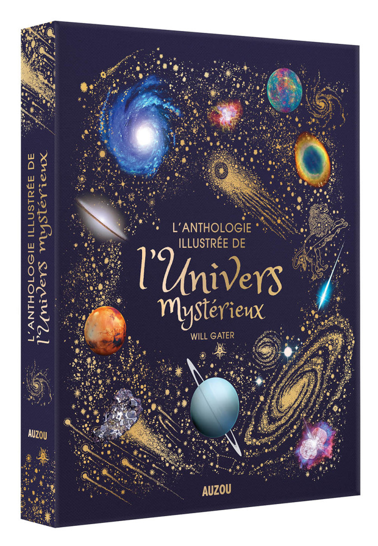 L'ANTHOLOGIE ILLUSTREE DE L'UNIVERS MYSTERIEUX - GATER/LEYMARIE/LONG - AUZOU