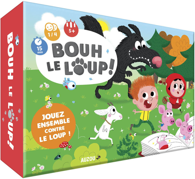 BOUH LE LOUP ! - LEROY/AMELING - AUZOU