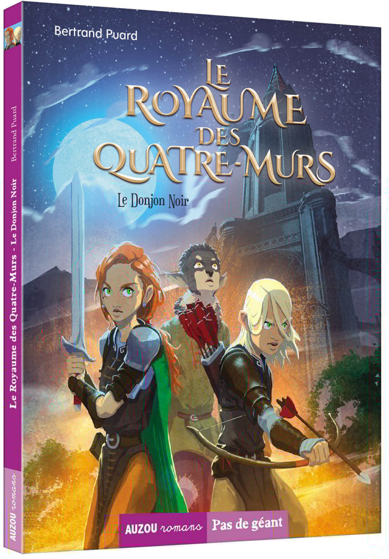 LE ROYAUME DES QUATRE MURS T01 LE DONJON NOIR - PUARD/VALLEE - AUZOU