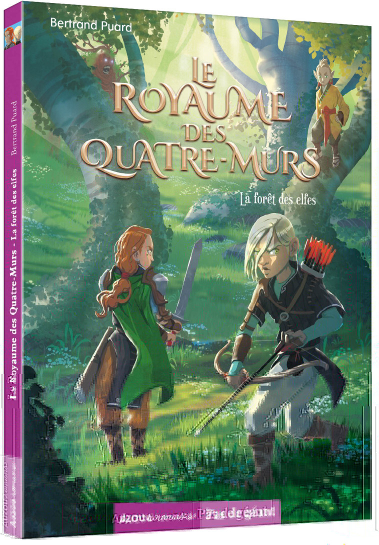 LE ROYAUME DES QUATRE-MURS T02 LA FORET DES ELFES - PUARD/VALLEE - AUZOU