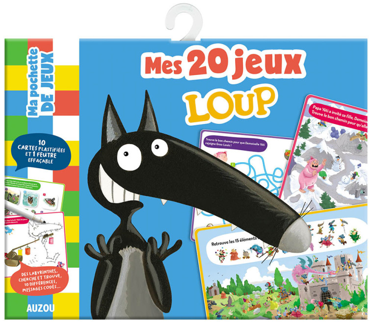 MES 20 JEUX LOUP - LALLEMAND/THUILLIER - AUZOU