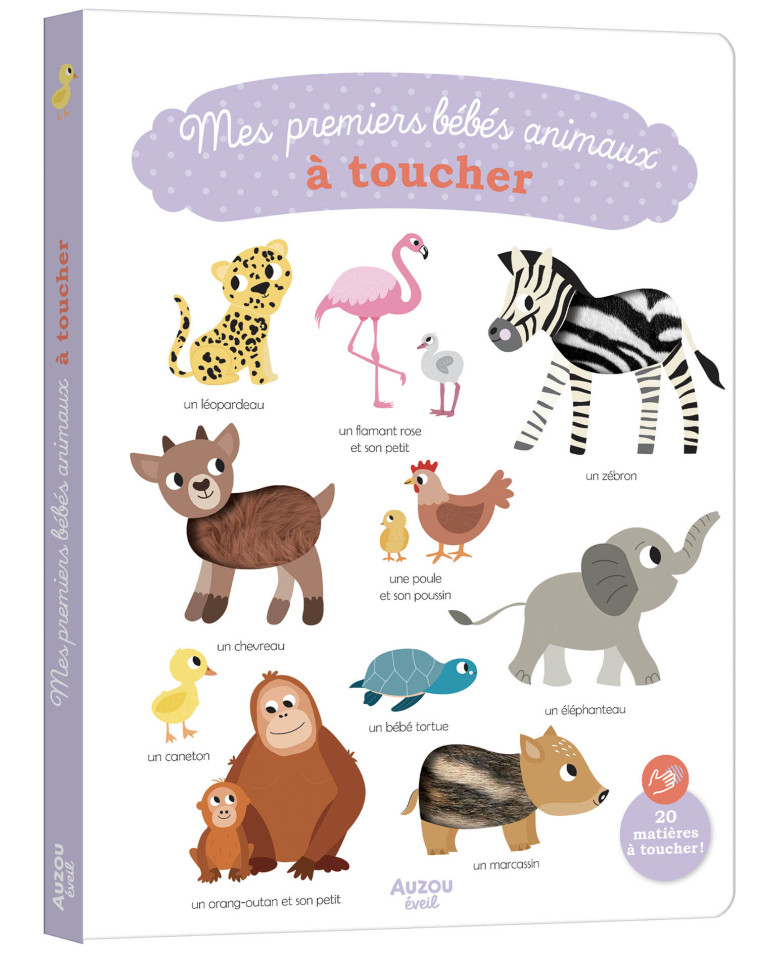 MES PREMIERS BEBES ANIMAUX A TOUCHER - ANIEL ISABEL - AUZOU