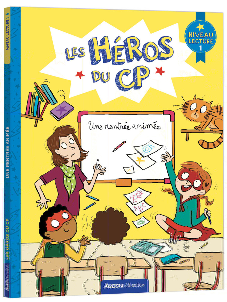 LES HEROS DU CP UNE RENTREE ANIMEE NIVEAU 1 - MARTINS/DREIDEMY - AUZOU