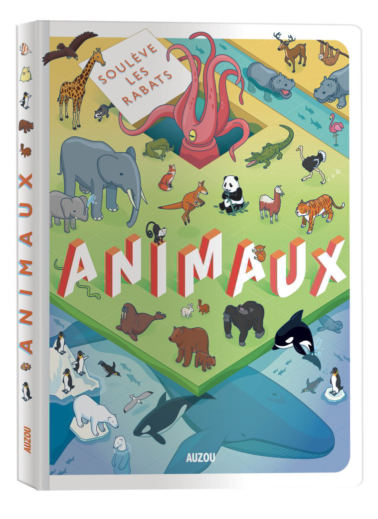 SOULEVE LES RABATS - ANIMAUX - XXX - AUZOU