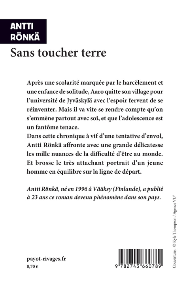 SANS TOUCHER TERRE - RONKA ANTTI - RIVAGES