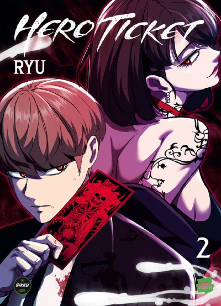 HERO TICKET T02 - RYU - SIKKU WEBTOON