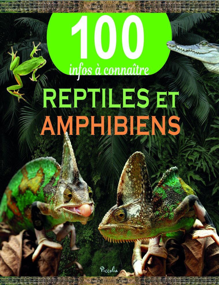 REPTILES ET AMPHIBIENS - COLLECIF - PICCOLIA