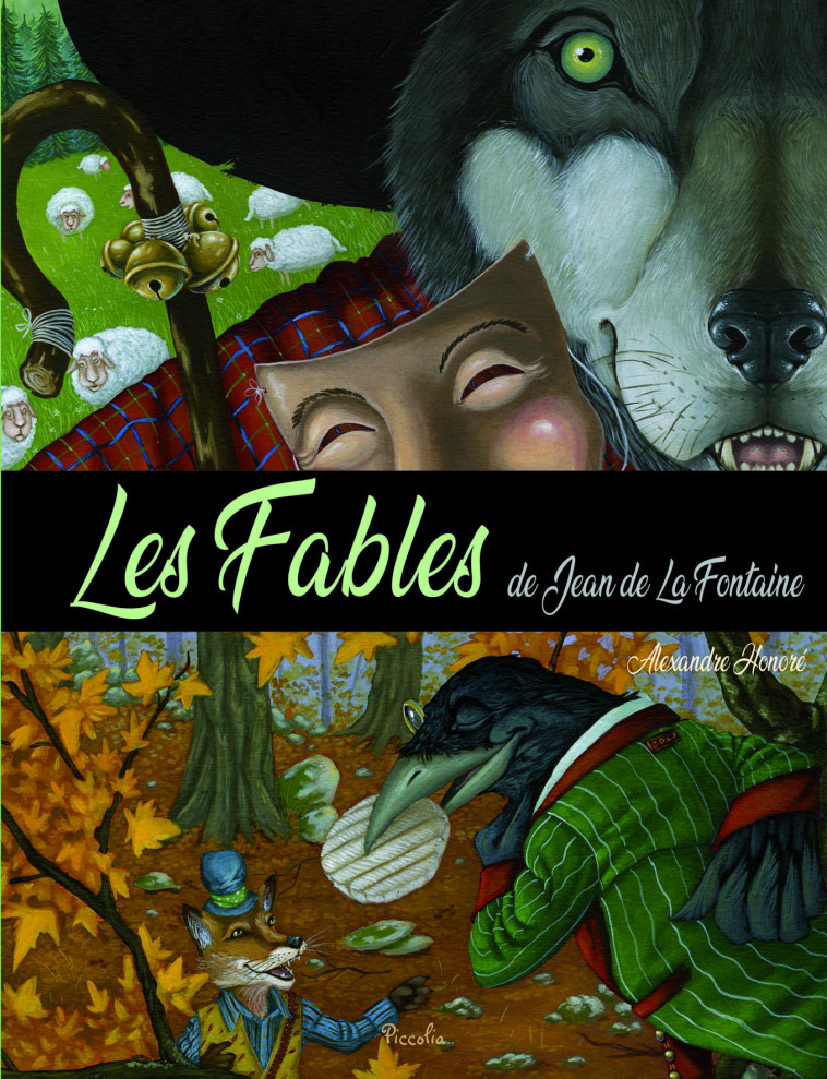 LES FABLES DE JEAN DE LA FONTAINE - LA FONTAINE/HONORE - PICCOLIA