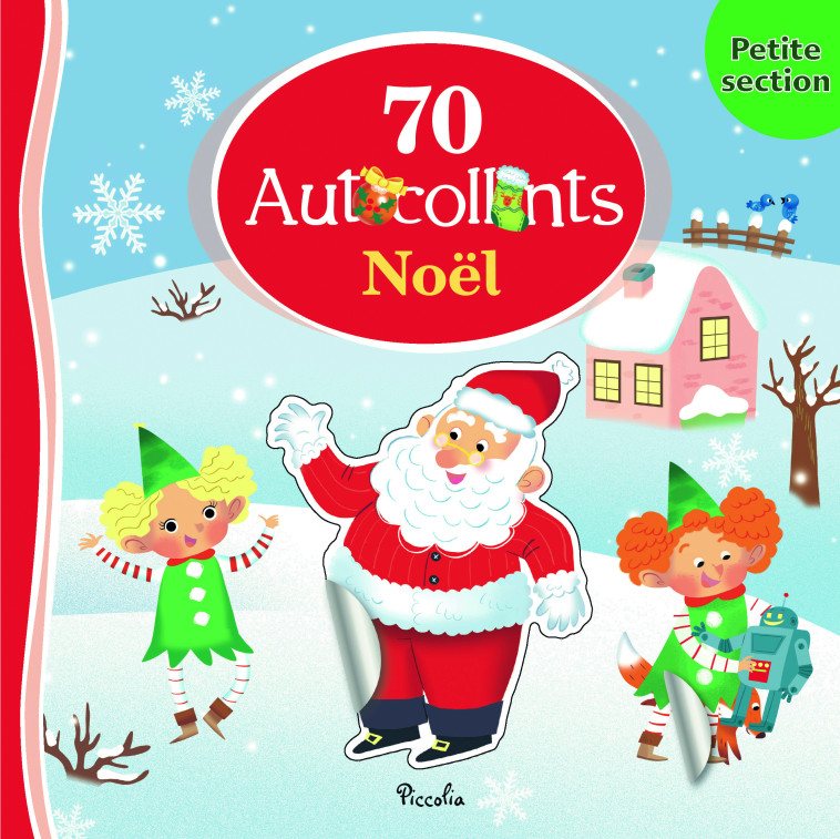 70 AUTOCOLLANTS - NOEL - RUBINO MAURIZIO - PICCOLIA