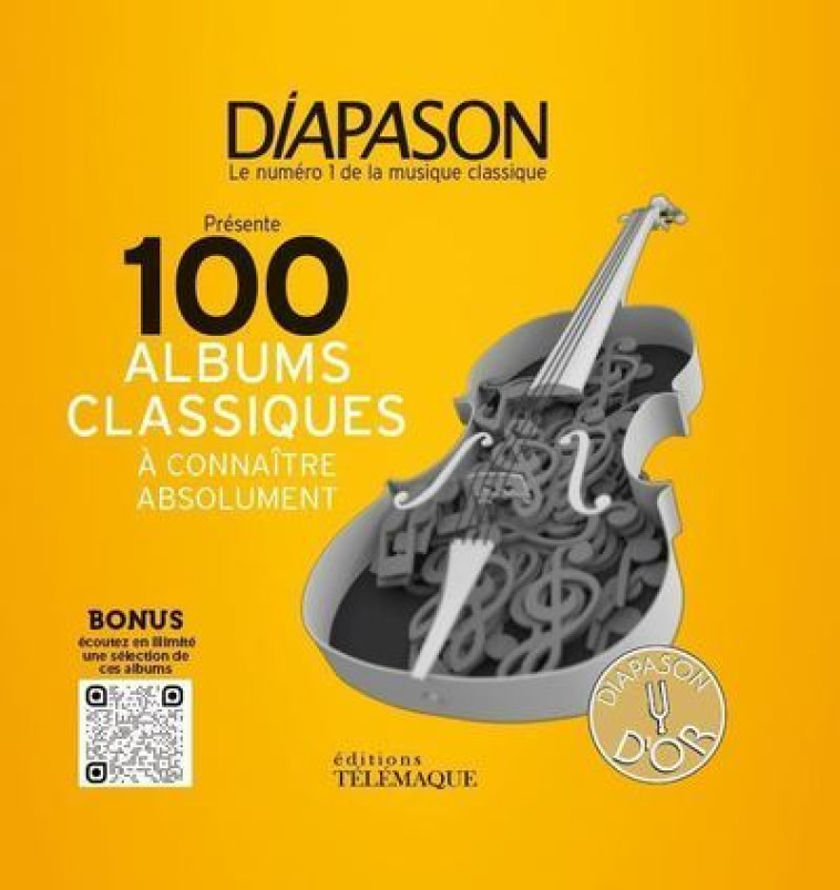 100 ALBUMS CLASSIQUES A CONNAITRE ABSOLUMENT - COLLECTIF - TELEMAQUE EDIT