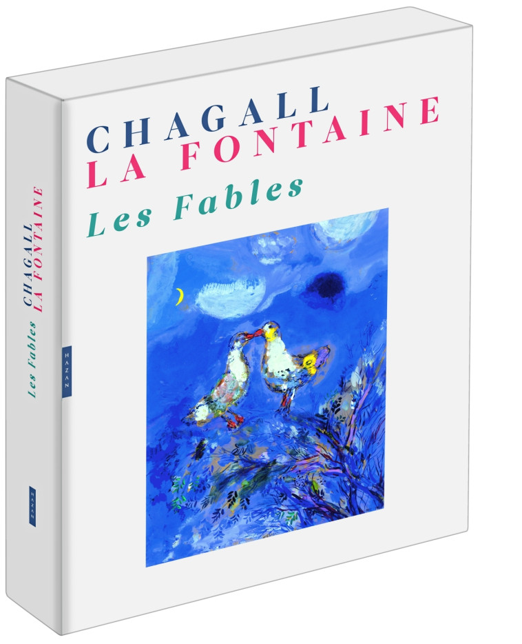 LES FABLES DE LA FONTAINE ILLUSTREES PAR CH AGALL (COFFRET) - GAUTHIER AMBRE - HAZAN