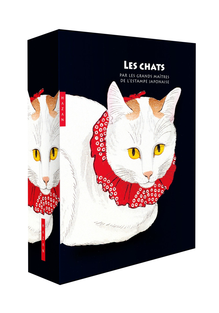 LES CHATS PAR LES GRANDS MAITRES DE L'ESTAMPE JAPONAISE (COFFRET) - BOUQUILLARD JOCELYN - HAZAN