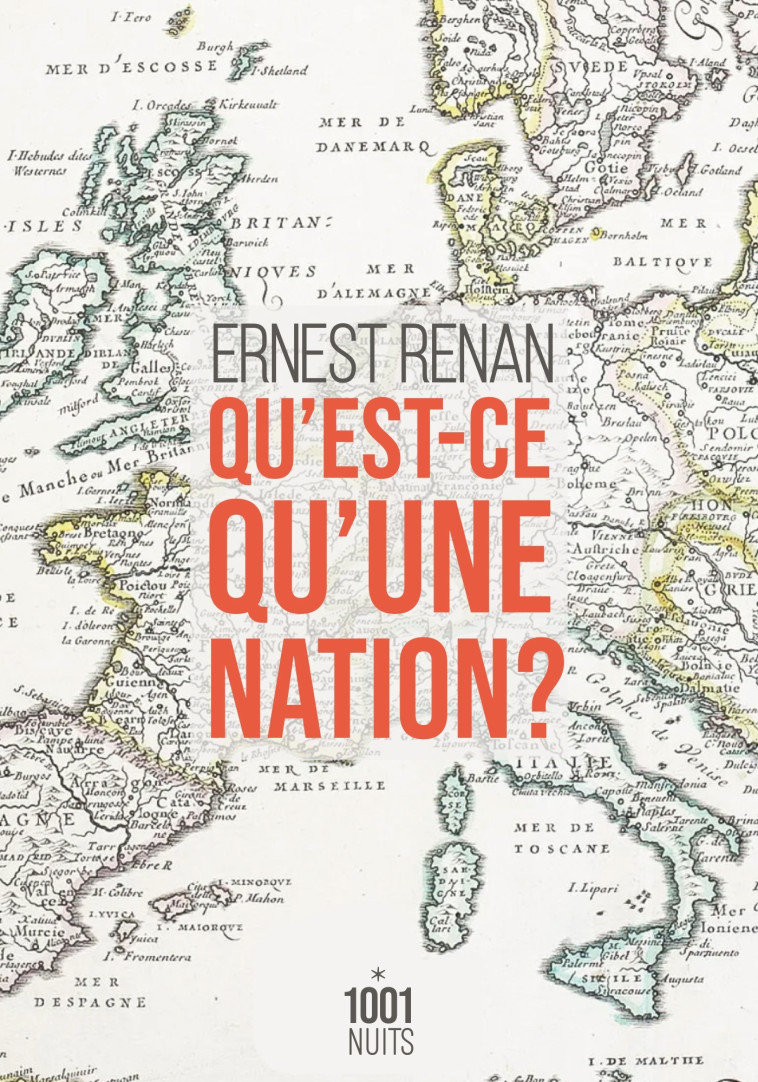 QU'EST-CE QU'UNE NATION ? NED - RENAN ERNEST - 1001 NUITS