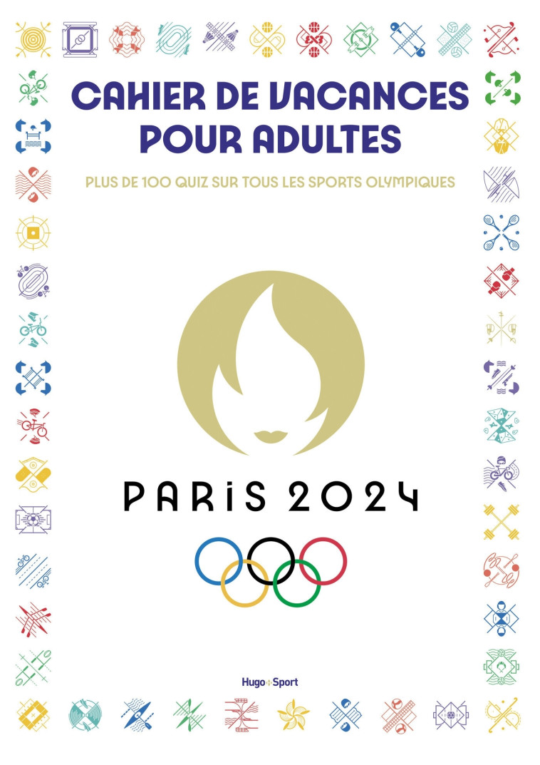 CAHIER DE VACANCES POUR ADULTES PARIS 2024 - 2024 PARIS - HUGO SPORT