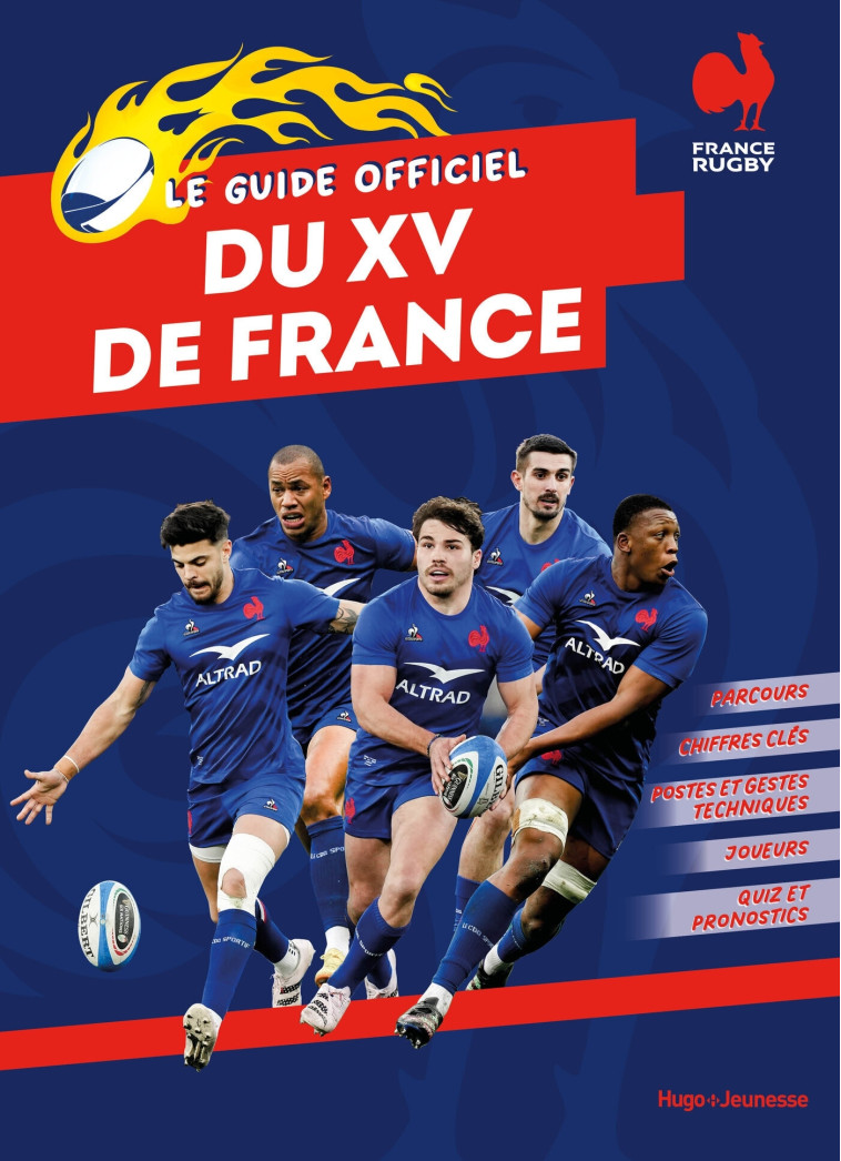 GUIDE OFFICIEL DU XV DE FRANCE - FFR - HUGO JEUNESSE