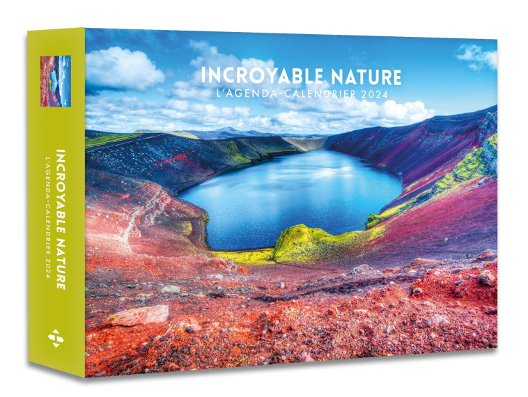 AGENDA CALENDRIER INCROYABLE NATURE - COLLECTIF - HUGO IMAGE