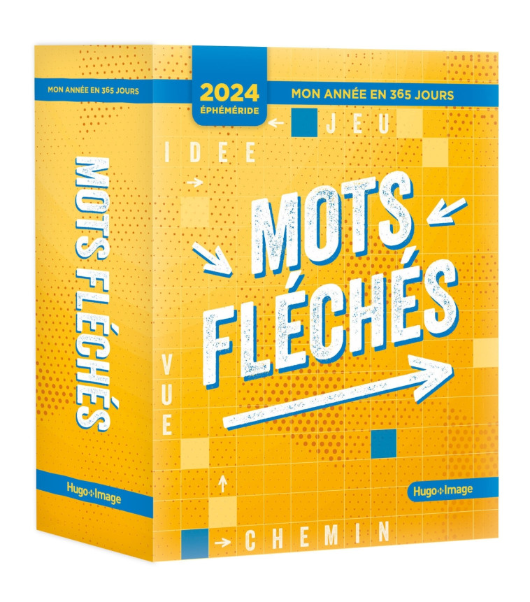 MON ANNEE - MOTS FLECHES 2024 - COLLECTIF - HUGO IMAGE