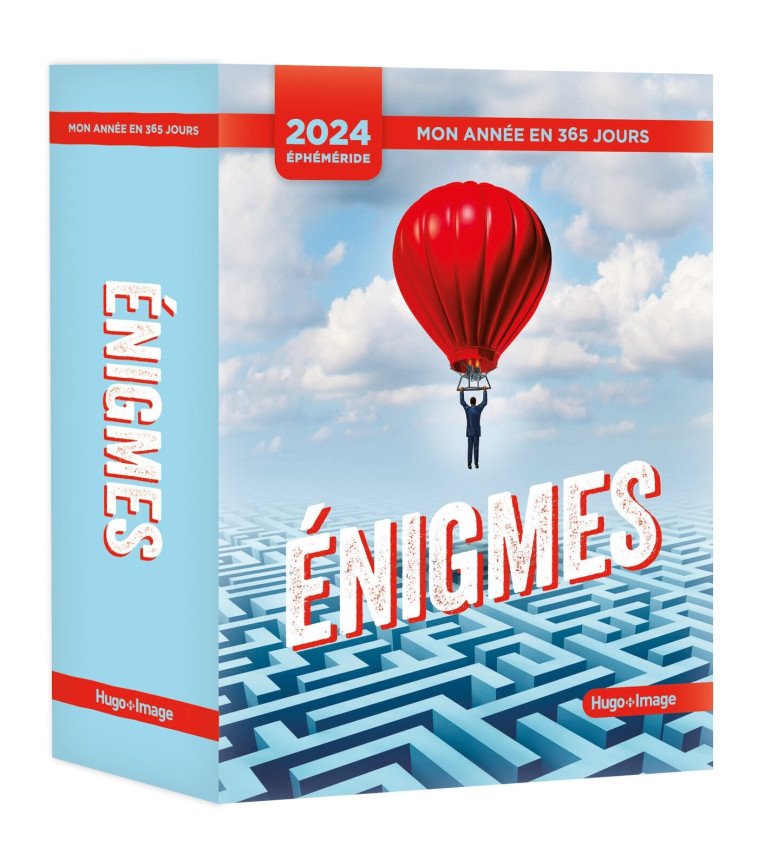 MON ANNEE - ENIGMES 2024 - COLLECTIF - HUGO IMAGE