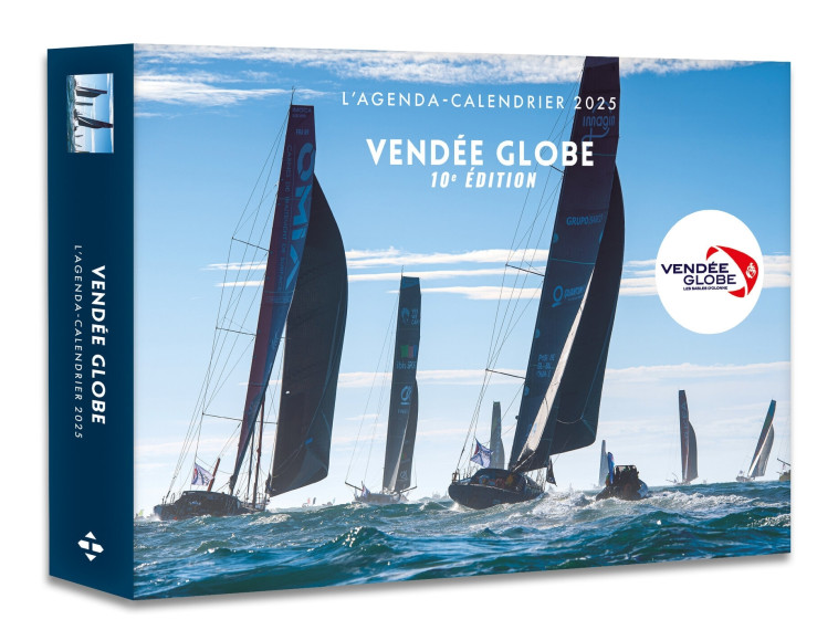 AGENDA - CALENDRIER VENDEE GLOBE 2025 - COLLECTIF - HUGO IMAGE