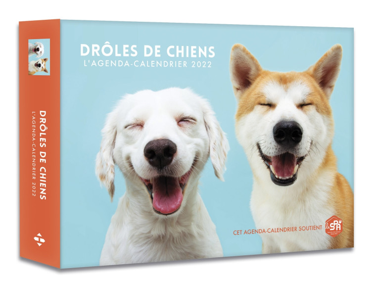 L'AGENDA - CALENDRIER DROLES DE CHIENS 2022 - COLLECTIF - HUGO IMAGE