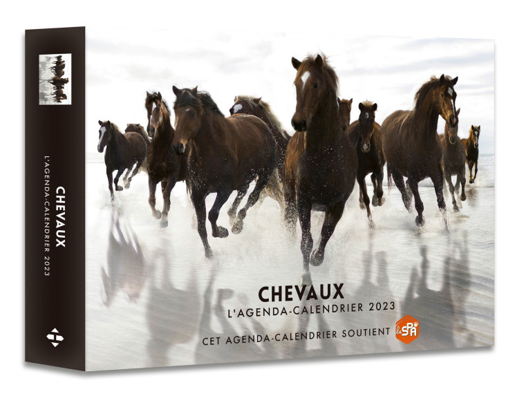 AGENDA - CALENDRIER CHEVAUX 2023 - COLLECTIF - HUGO IMAGE