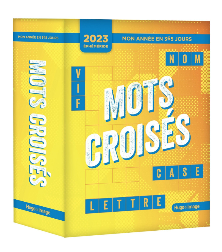 MON ANNEE MOTS CROISES - 2023 - COLLECTIF - HUGO IMAGE