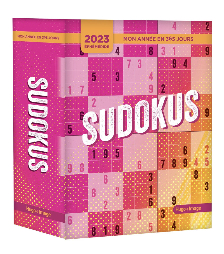 MON ANNEE SUDOKU - 2023 - COLLECTIF - HUGO IMAGE