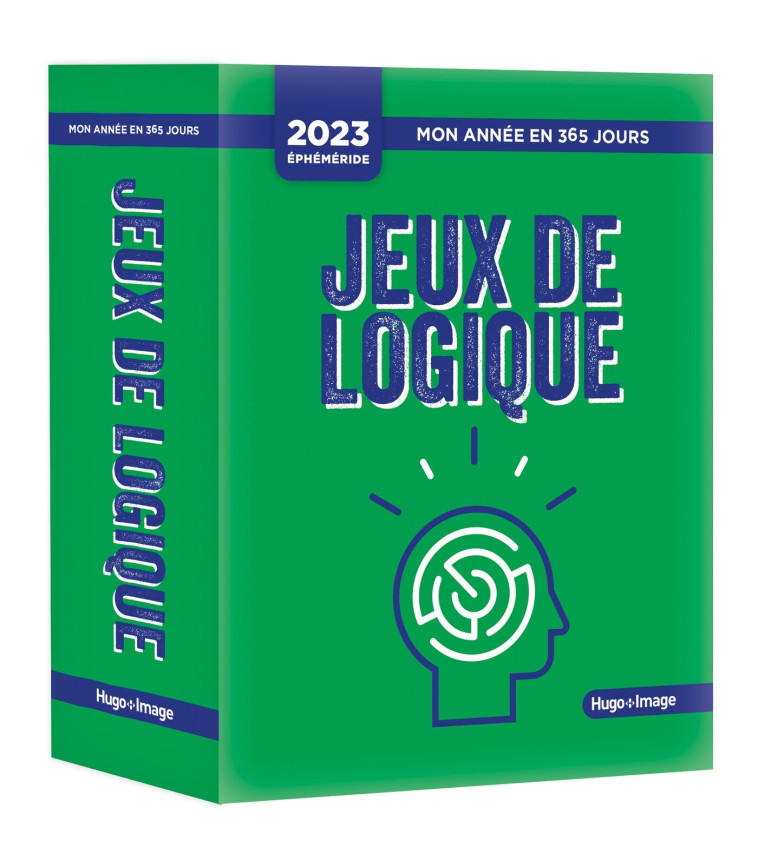 MON ANNEE JEUX DE LOGIQUE - 2023 - COLLECTIF - HUGO IMAGE