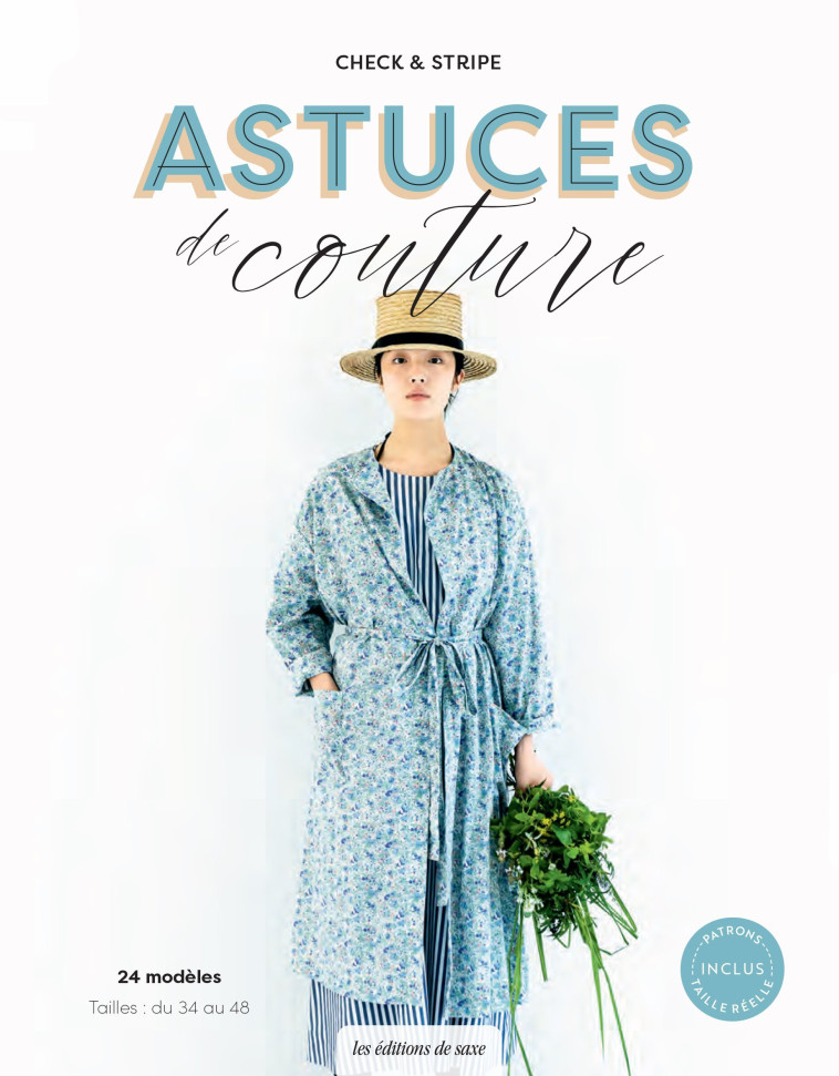 ASTUCES DE COUTURE - CHECK & STRIPE - DE SAXE