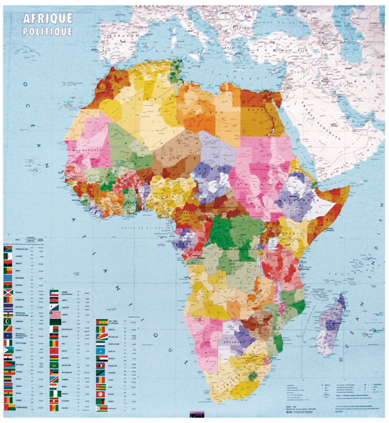 CARTE AFRIQUE RT - COLLECTIF - IGN