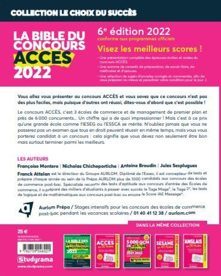 LA BIBLE ACCES 2022 - COLLECTIF - STUDYRAMA