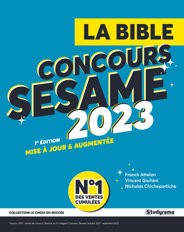 LA BIBLE SESAME 2023 - ATTELAN FRANCK - STUDYRAMA