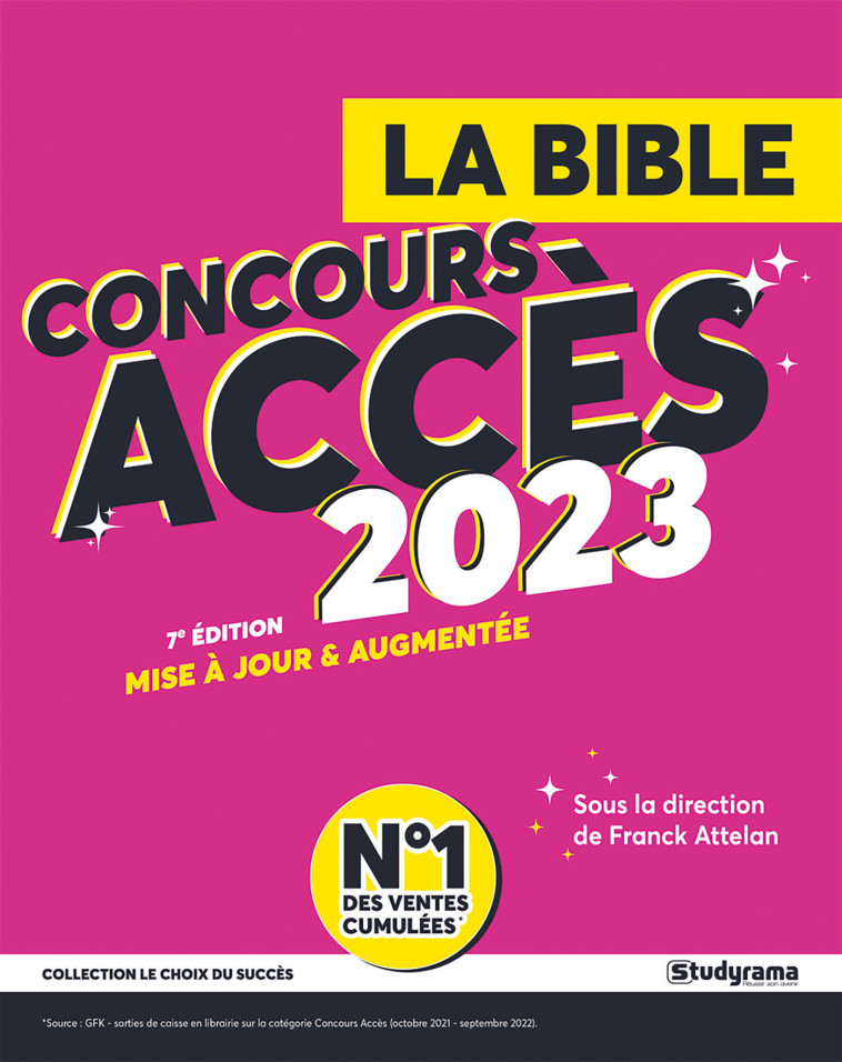 LA BIBLE ACCES 2023 - ATTELAN FRANCK - STUDYRAMA