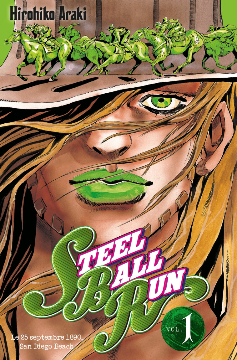 JOJO'S - STEEL BALL RUN T01 - ARAKI-H - DELCOURT