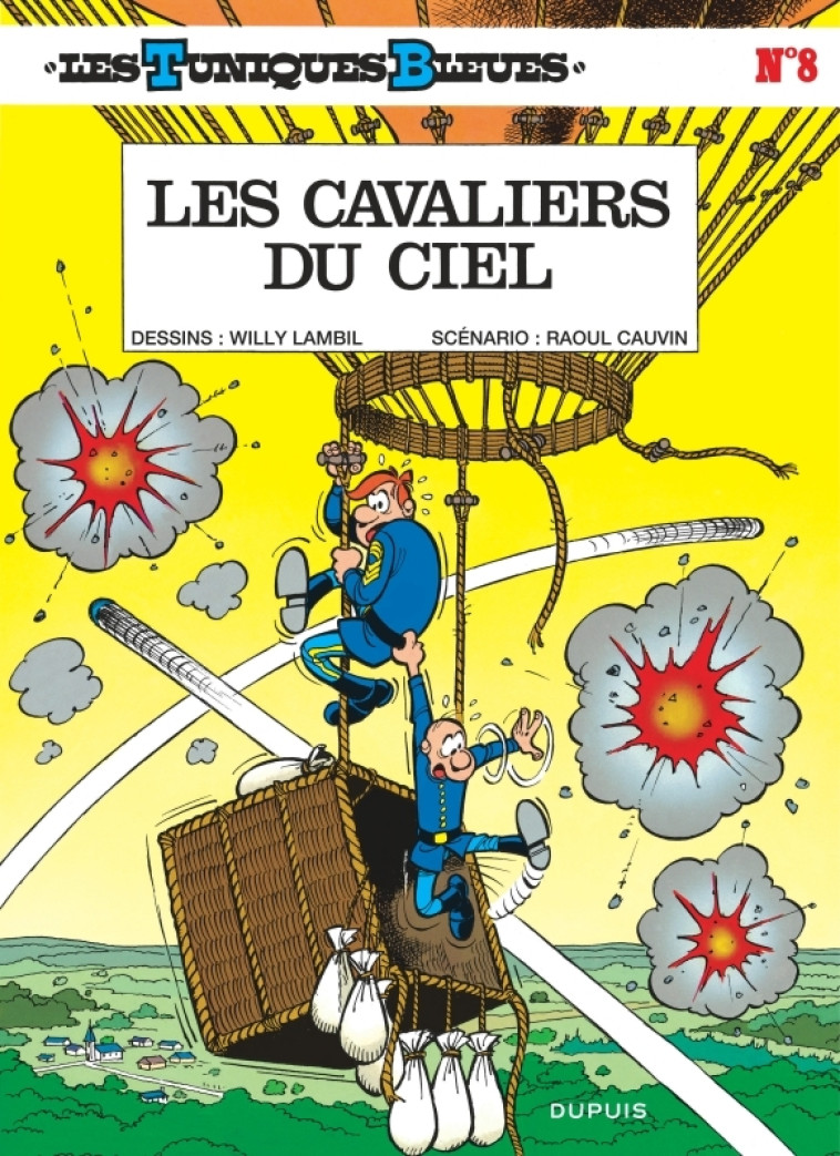 LES TUNIQUES BLEUES T08 CAVALIERS DU CIEL - CAUVIN/LAMBIL - DUPUIS