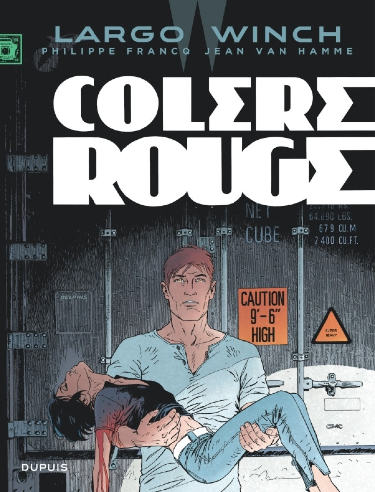 LARGO WINCH T18 COLERE ROUGE (GRAND FORMAT) - VAN HAMME JEAN - DUPUIS