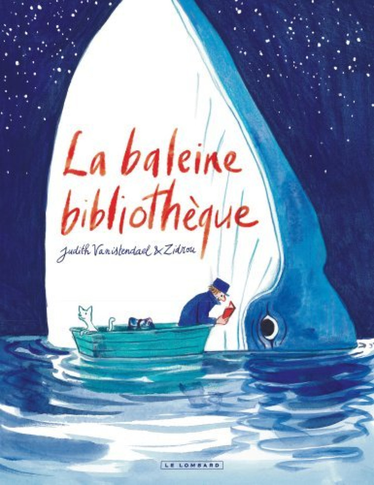 LA BALEINE BIBLIOTHEQUE - ZIDROU - LOMBARD