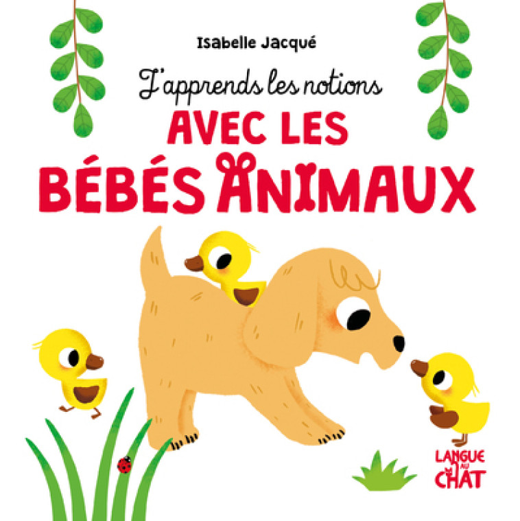 J'APPRENDS LES NOTIONS AVEC LES BEBES ANIMAUX - JACQUE ISABELLE - LANGUE AU CHAT